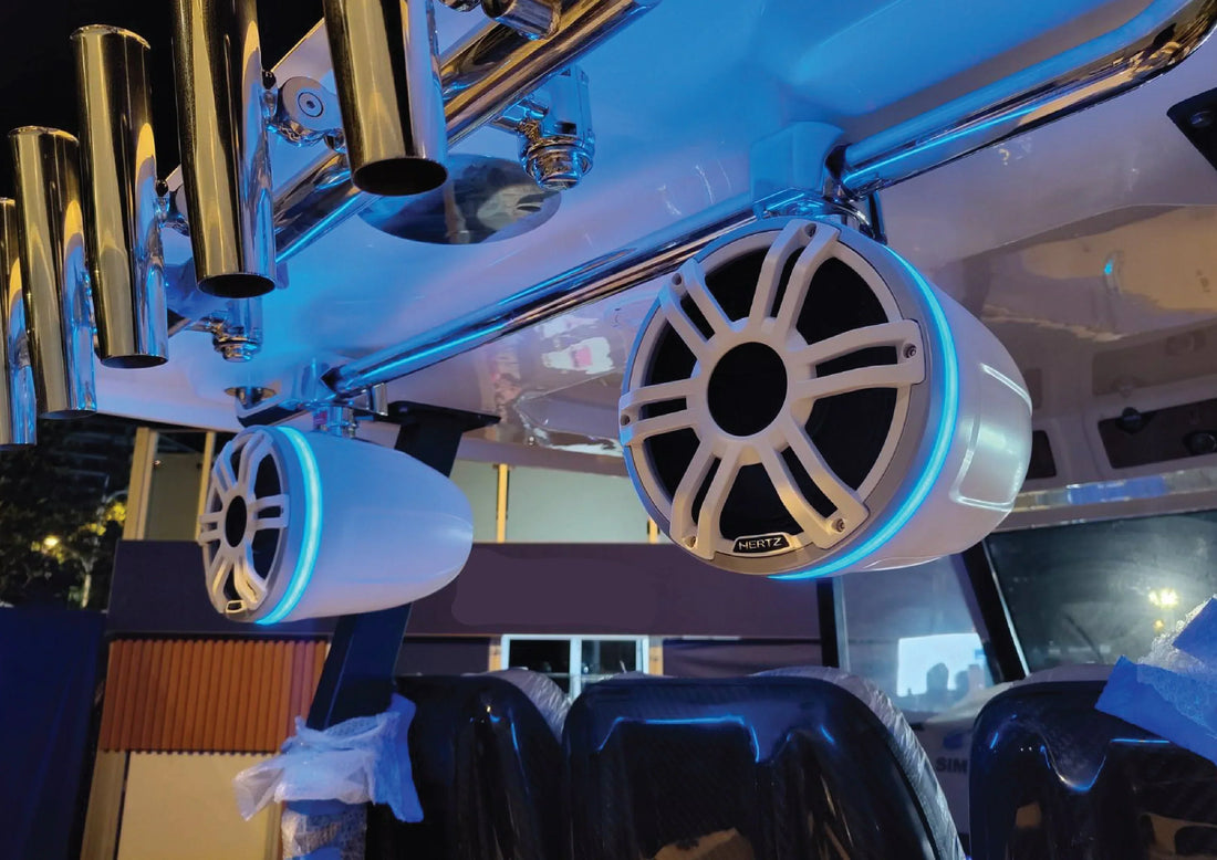 Boat audio systems
