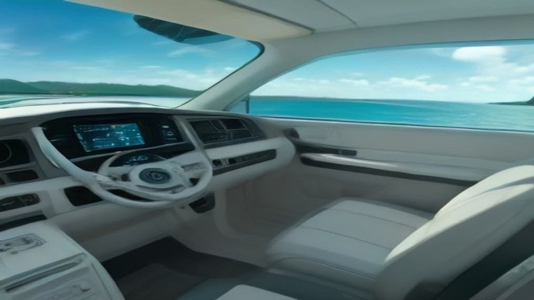 Small center-console helm with chartplotter in coastal light