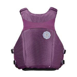 Astral Layla Women's Life Jacket in Hazy Purple, back view