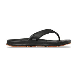 Astral Filipe Men's Flip Flop in Space Black, side view