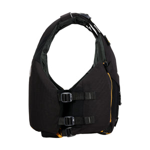 Astral Ringo Life Jacket in Carbon Black, side view