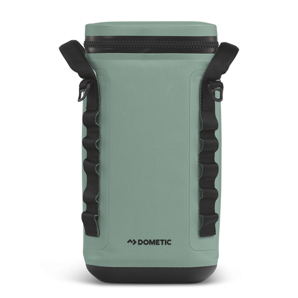 Dometic PSC9 Soft Cooler in Moss, angled view
