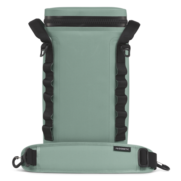 Dometic PSC9 Soft Cooler in Moss, open lid