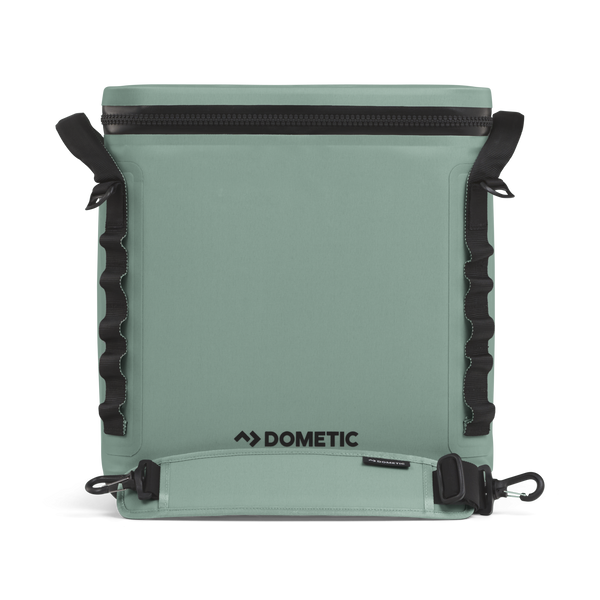 Dometic PSC19 Soft Cooler in Moss, open lid