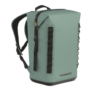 Dometic PSC22BP Backpack Soft Cooler in Slate, angled view