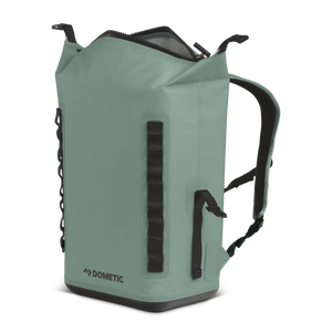 Dometic PSC22BP Backpack Soft Cooler in Slate, open lid