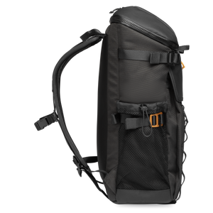 Dometic Unrestricted 24L Cooler Backpack in Slate, angled view