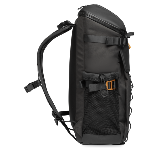 Dometic Unrestricted 24L Cooler Backpack in Slate, angled view