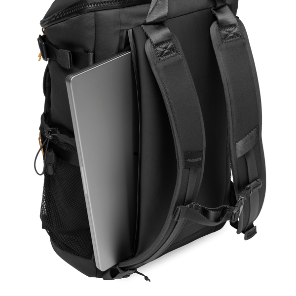 Dometic Unrestricted 24L Cooler Backpack in Slate, side view