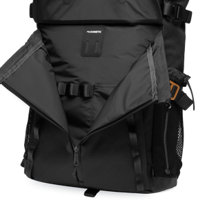 Dometic Unrestricted 24L Cooler Backpack in Slate, in use