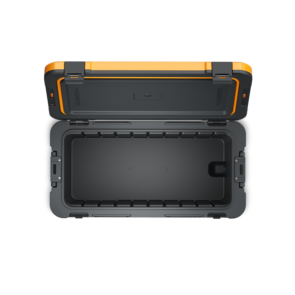 Dometic Recon Hardside 69L cooler in Glow, handle detail