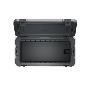 Dometic Recon Hardside 69L cooler in Silt, angled view