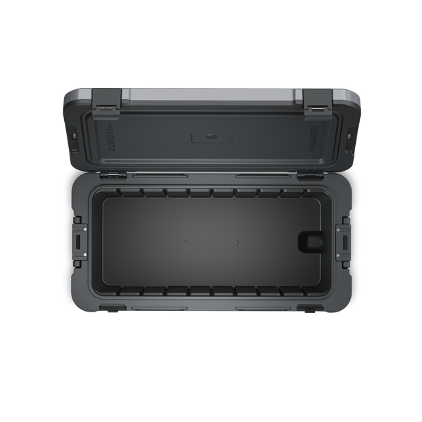 Dometic Recon Hardside 69L cooler in Silt, angled view