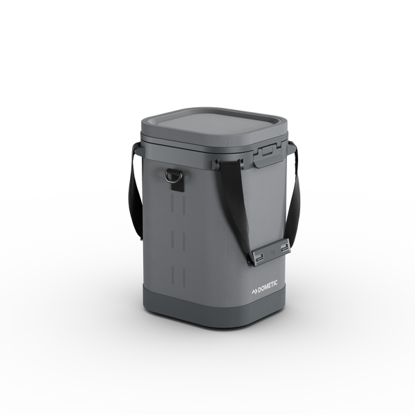 Dometic Recon Softside ZL Small soft cooler in Silt, front view