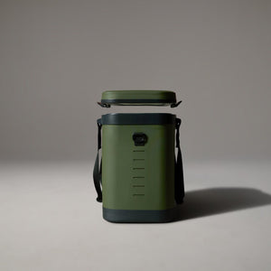 Dometic Recon Softside ZL Large soft cooler in Lichen, in use