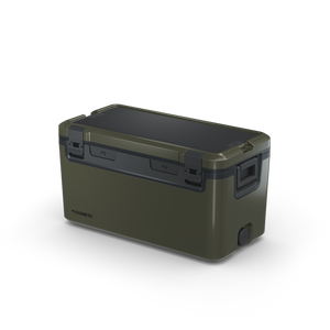 Dometic Recon Hardside 69L cooler in Slate, front view