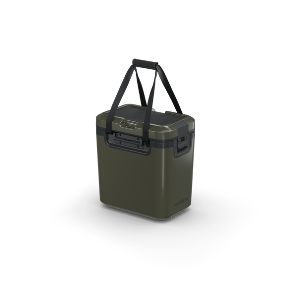 Dometic Recon Hardside 16L cooler in Lichen, front view