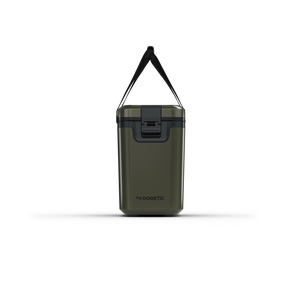 Dometic Recon Hardside 16L cooler in Lichen, open lid