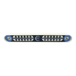 Eagle Ray light bar white housing with blue backlit halo
