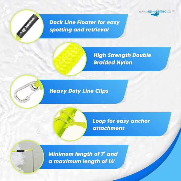 Jet Ski Anchor Kit with Dry Bag & Buoy