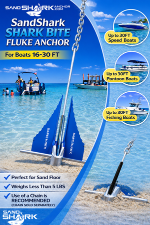 Fluke Anchor - Retractable Shaft (5 lbs)