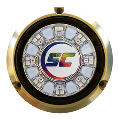 SCR-24 color-changing bronze underwater light