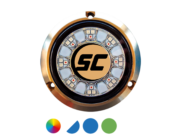 SCR-24 RGB aluminum underwater light