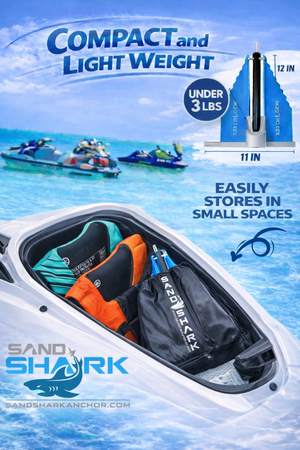 Mini Fluke Anchor with Line & Case