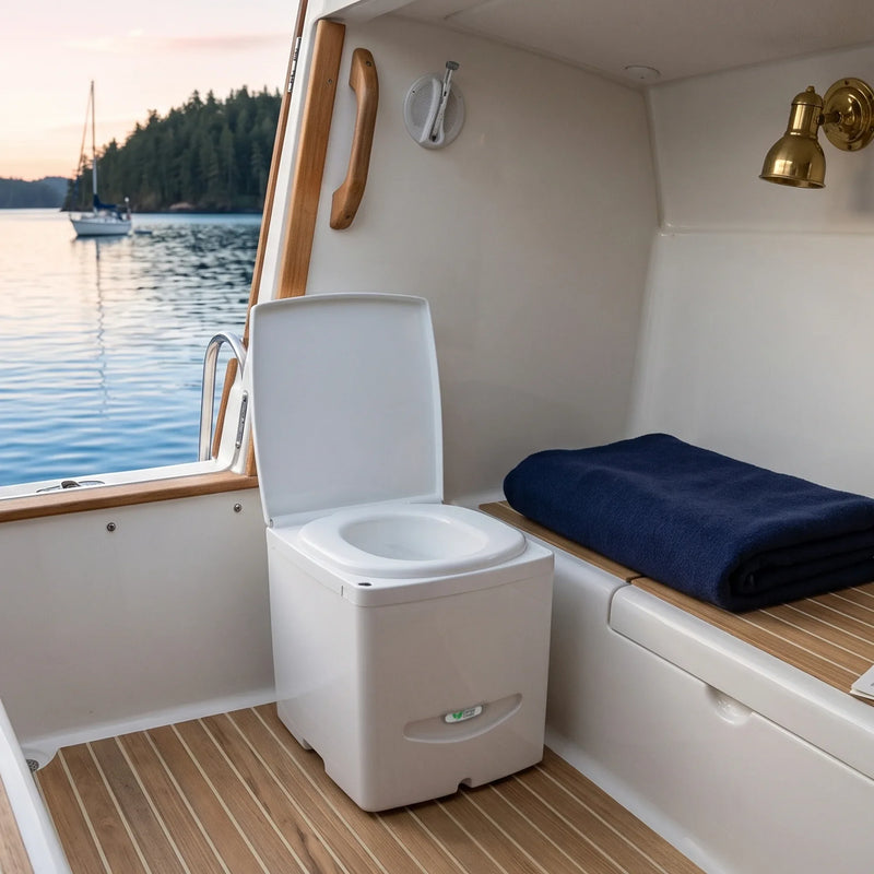 Compact, reliable marine toilets for every boat