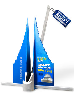 Fluke Anchor - Retractable Shaft (5 lbs)